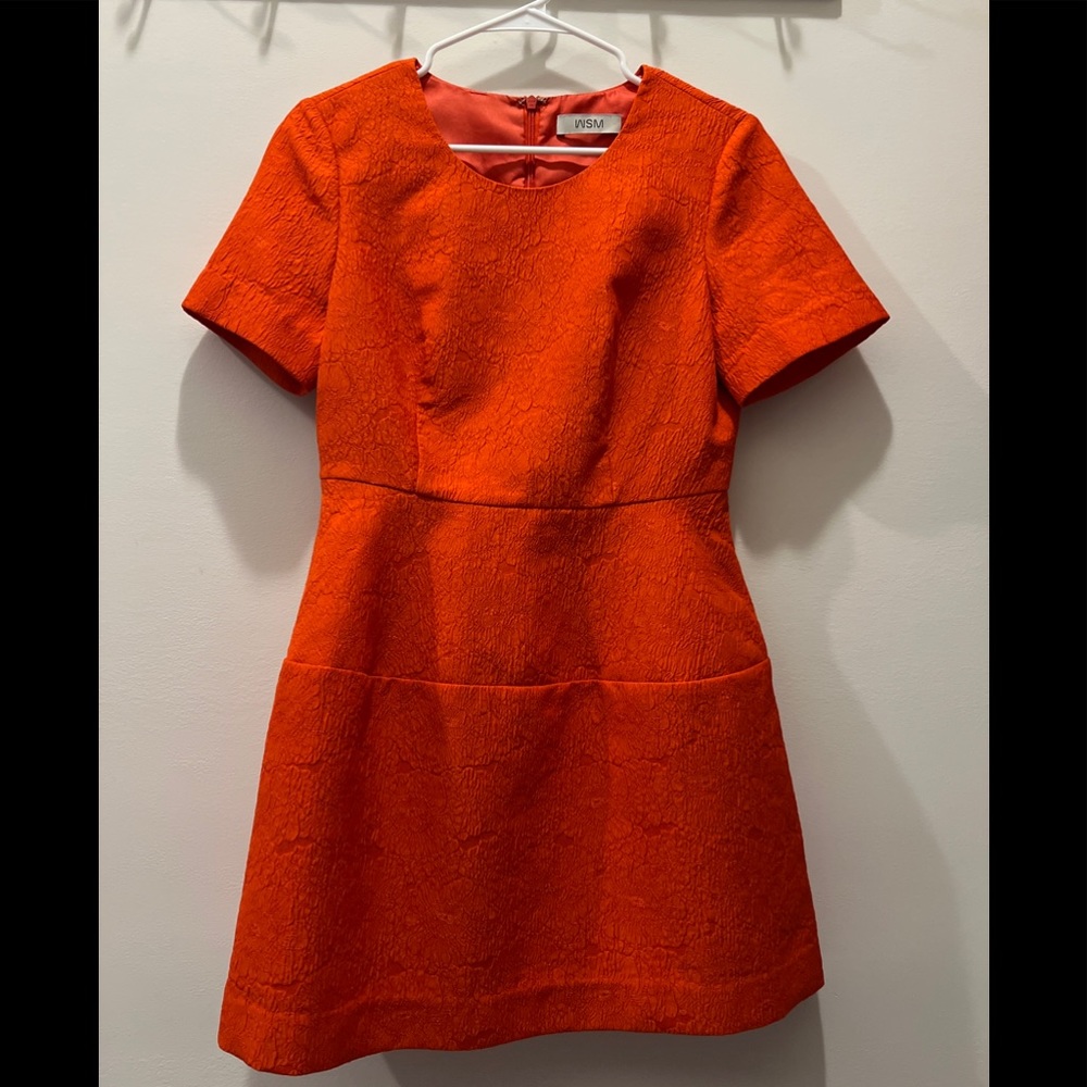 Orange dress